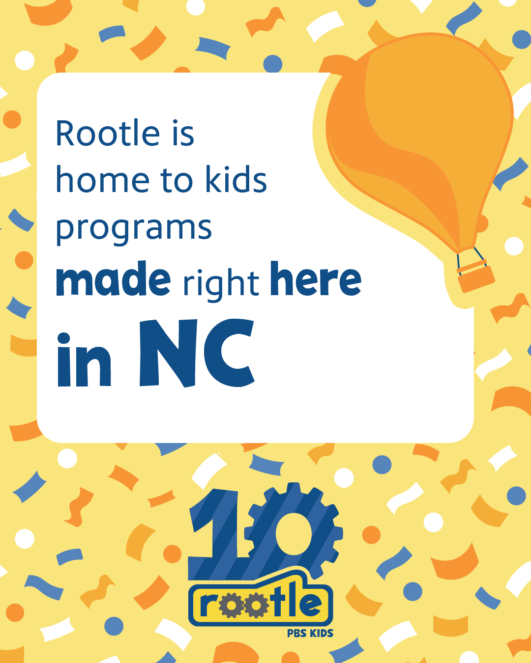 Rootle is home to kids programs made right here in NC.