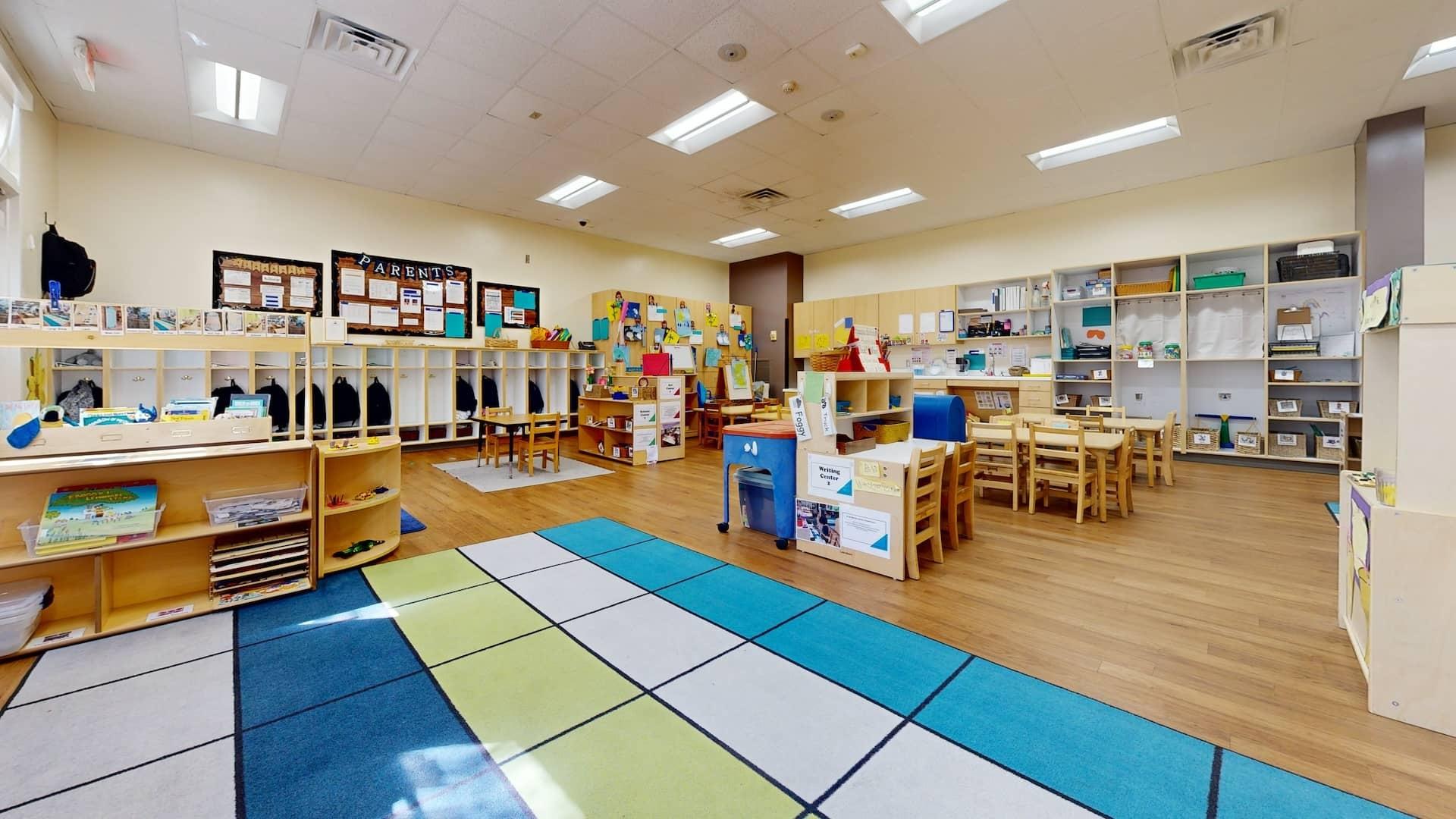 Preschool classroom, ages 4 to 5