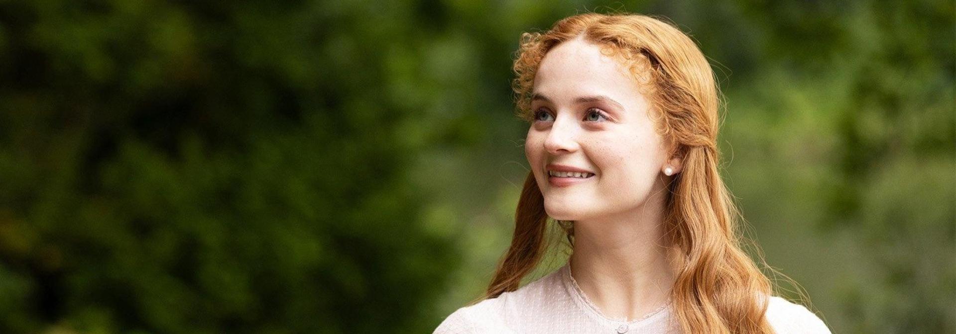 Actor Millie Gibson in her role as Irene in the costume drama The Forsytes.