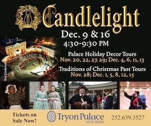 Tyrone Palace Candlelight event ad