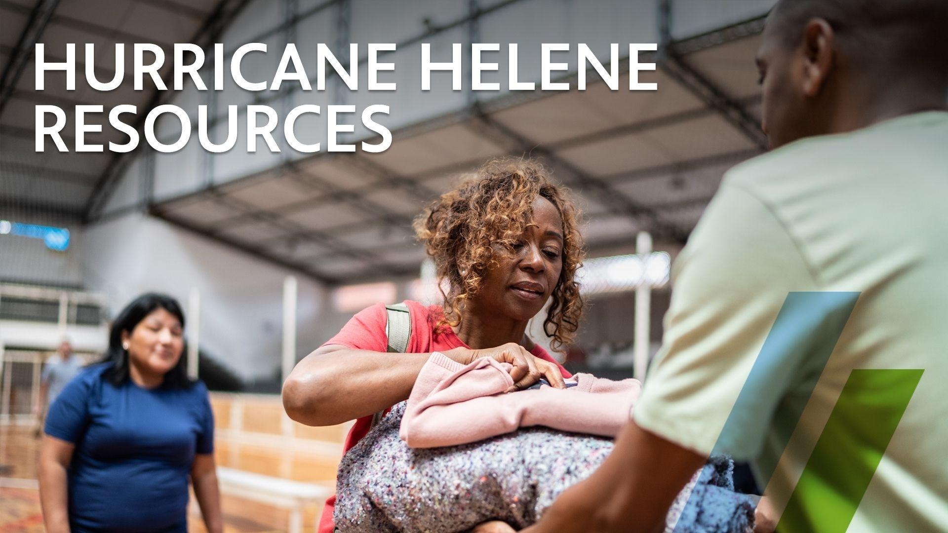 Hurricane Helene resources.