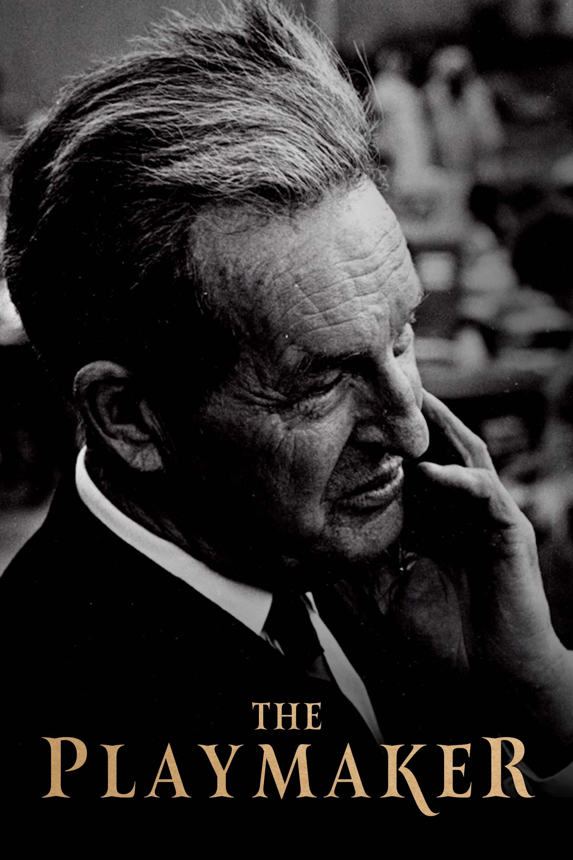 A portrait of Paul Green in black and white and "The Playmaker" at the bottom in gold.