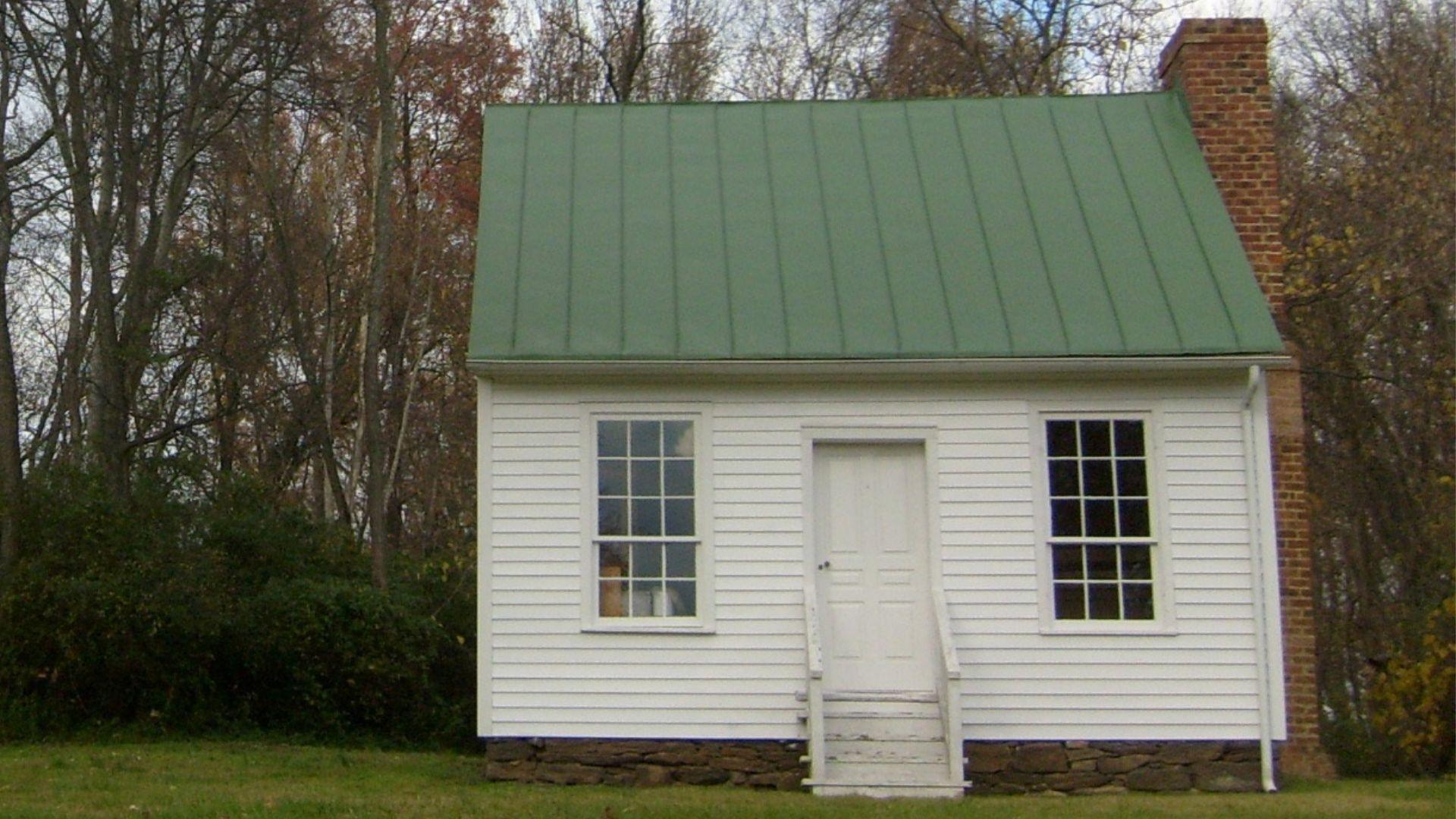 Historic house, Jordan's Cabin in Madison, NC.
