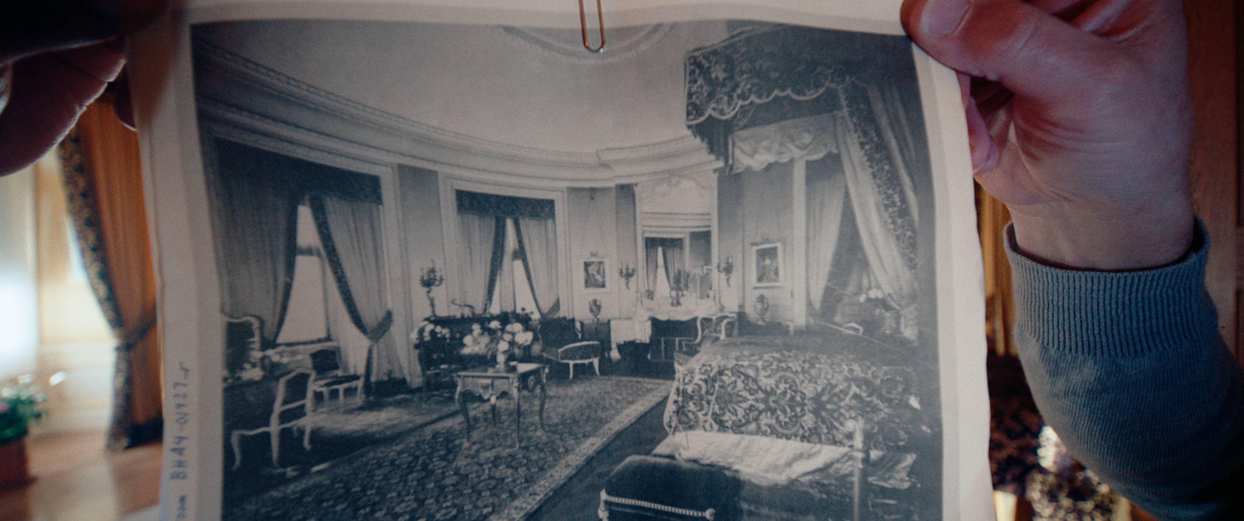 George Masa photo, Edith Vanderbilt’s bedroom, Biltmore Estate.