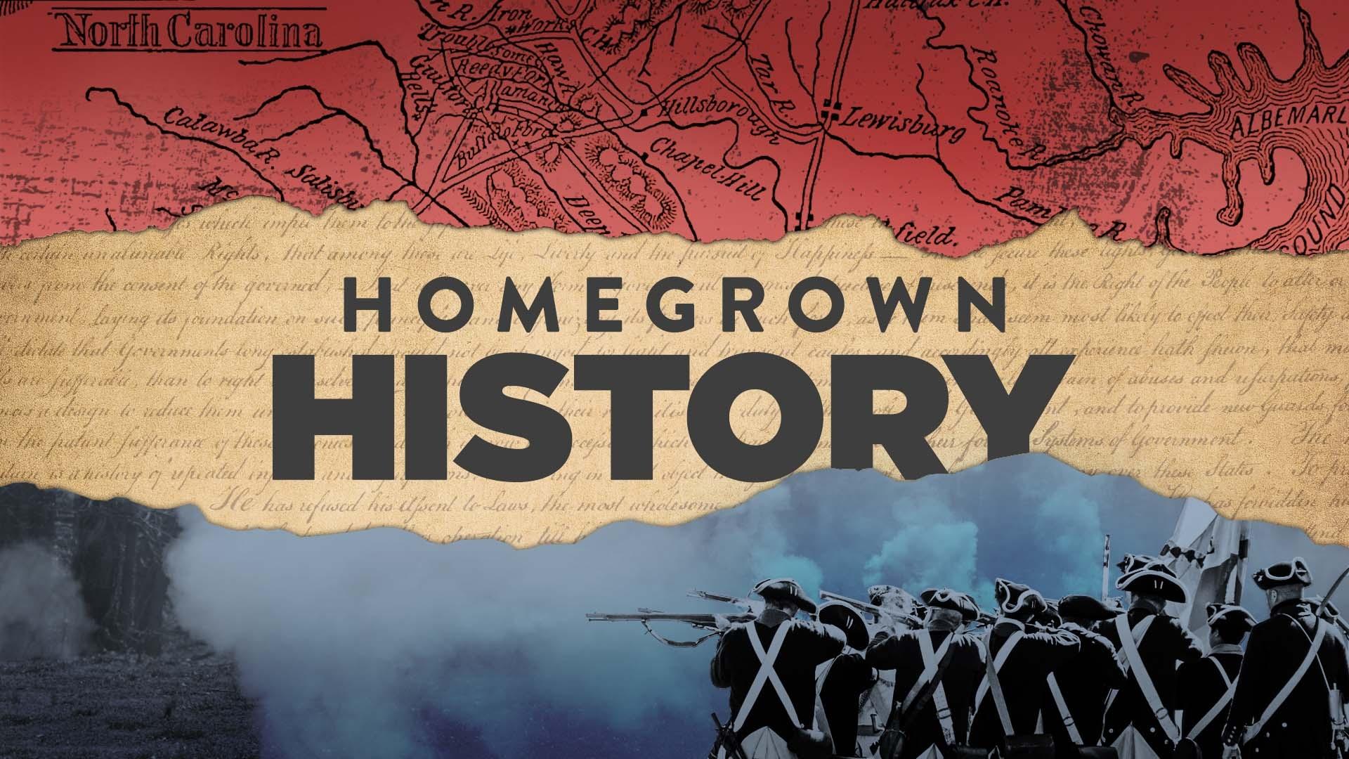 Homegrown History show key art.