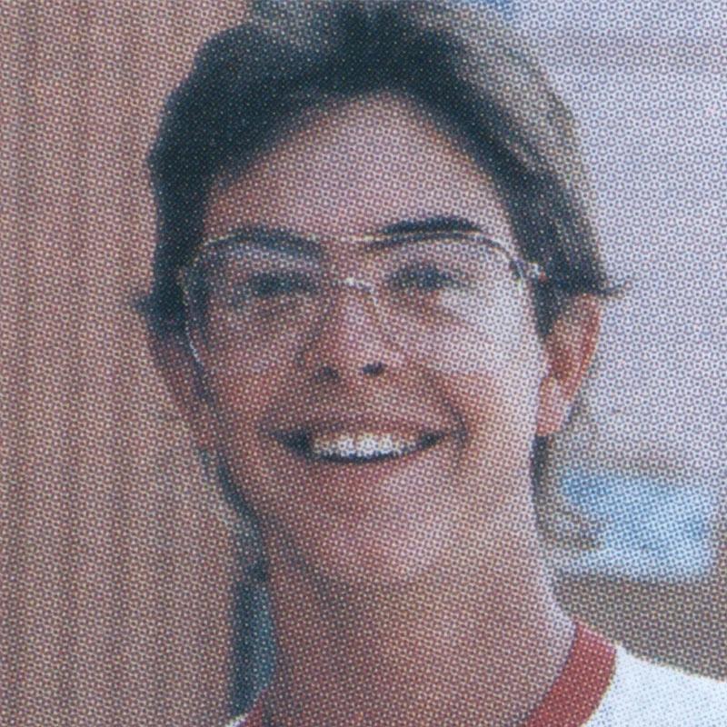 Close-up photo of Paul Bonesteel as a teenager.