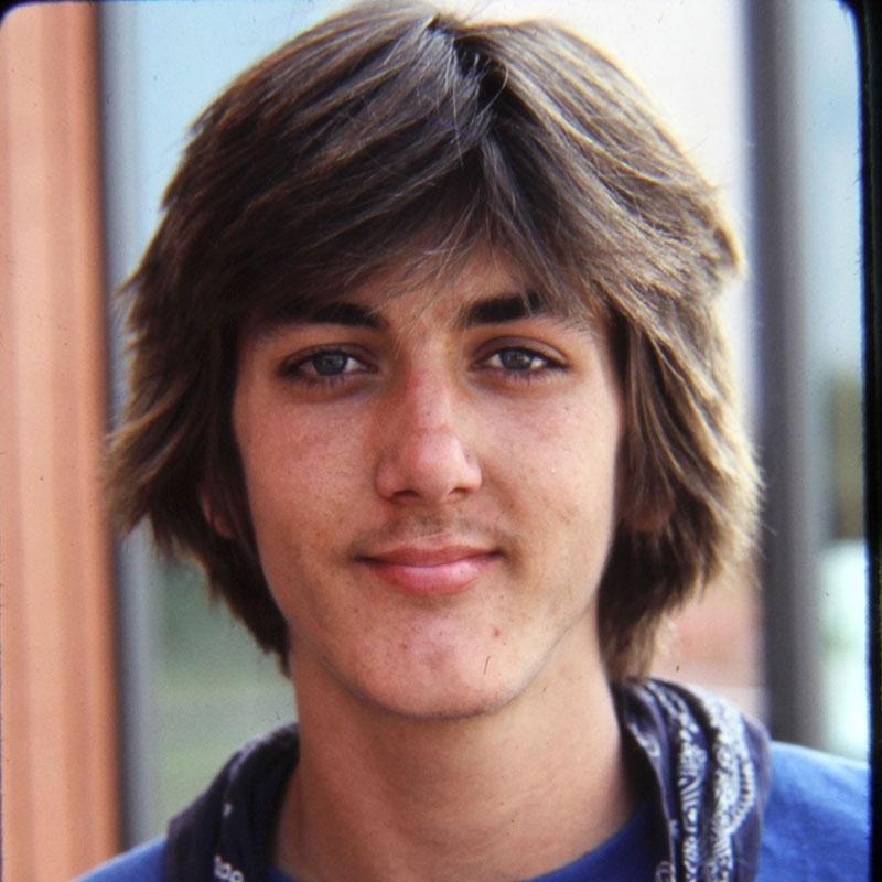 Close-up photo of Michael Uhrich as a teenager.