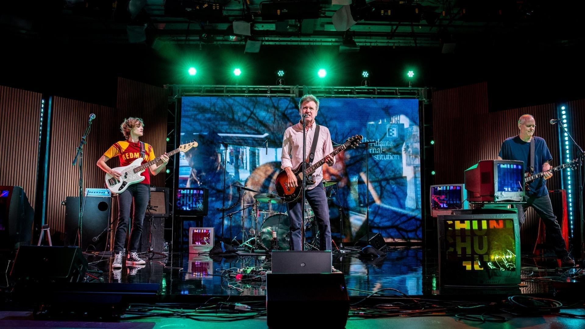 Superchunk performing on the Shaped by Sound set.