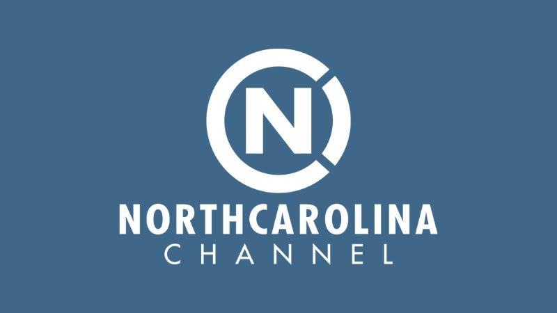 North Carolina Channel Logo on a blue background