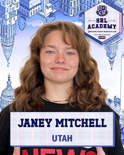 Student Janey Mitchell