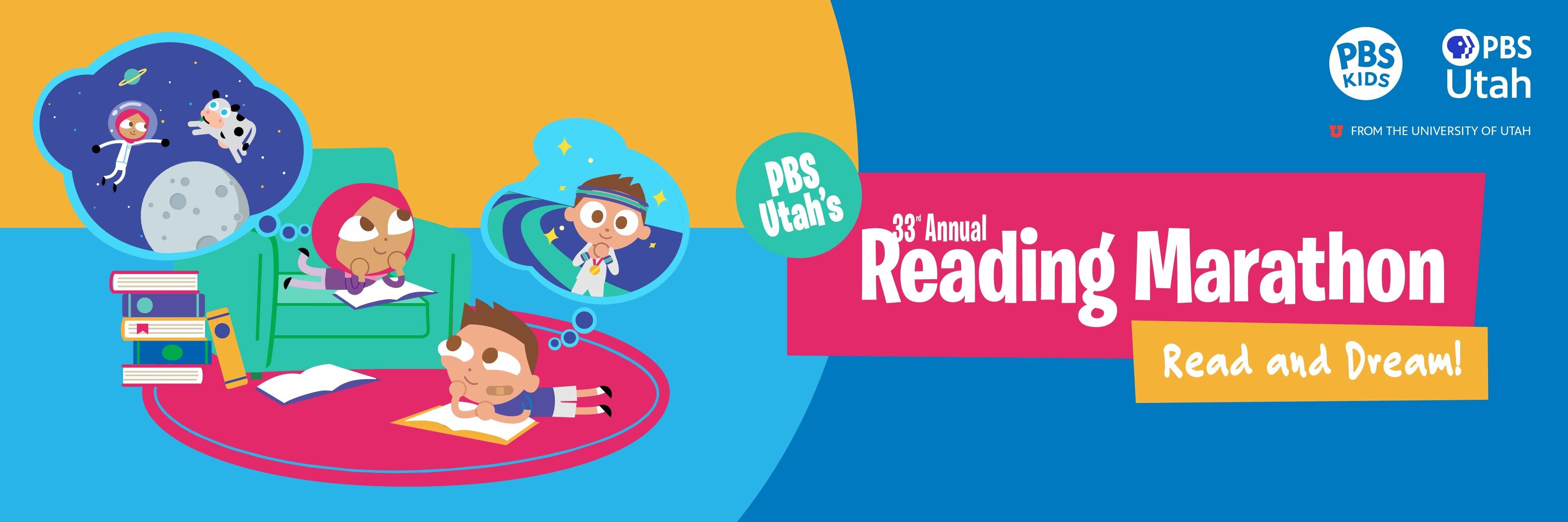 PBS Utah's 33rd Annual Reading Marathon - Read and Dream!