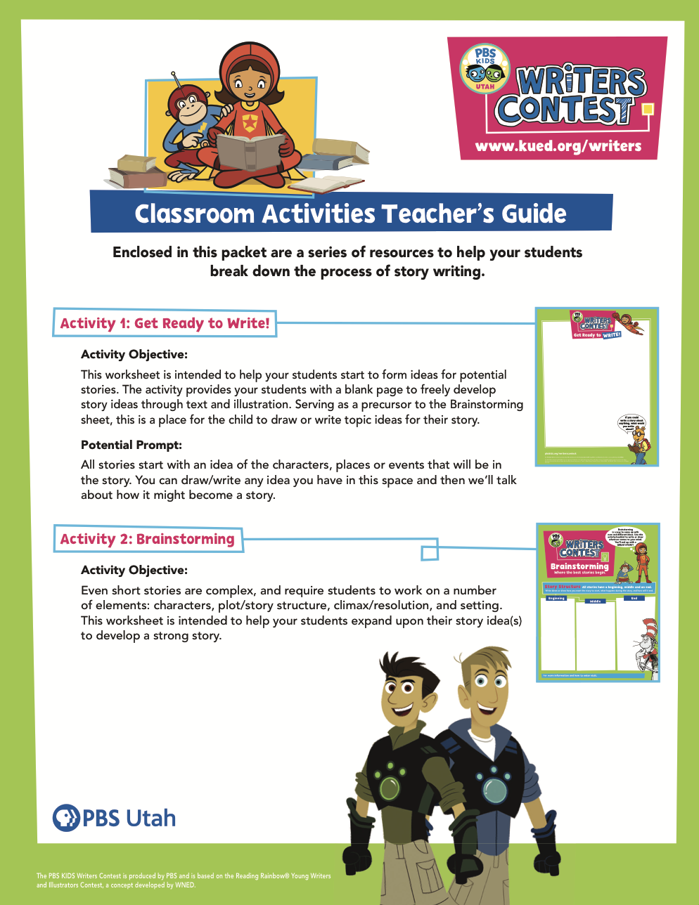 Classroom Activities Teacher Guide