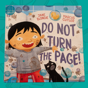 Book cover for "Do Not Turn the Page!"