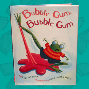 Book cover for "Bubble Gum, Bubble Gum"