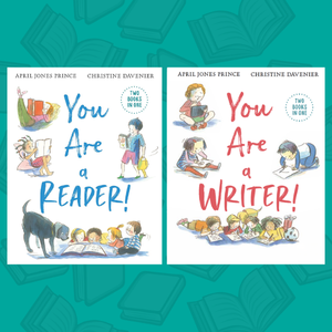 Book cover(s) for "You Are a Reader!" and "You Are a Writer!"