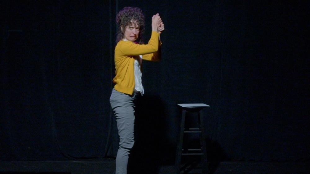 photo of a woman on stage