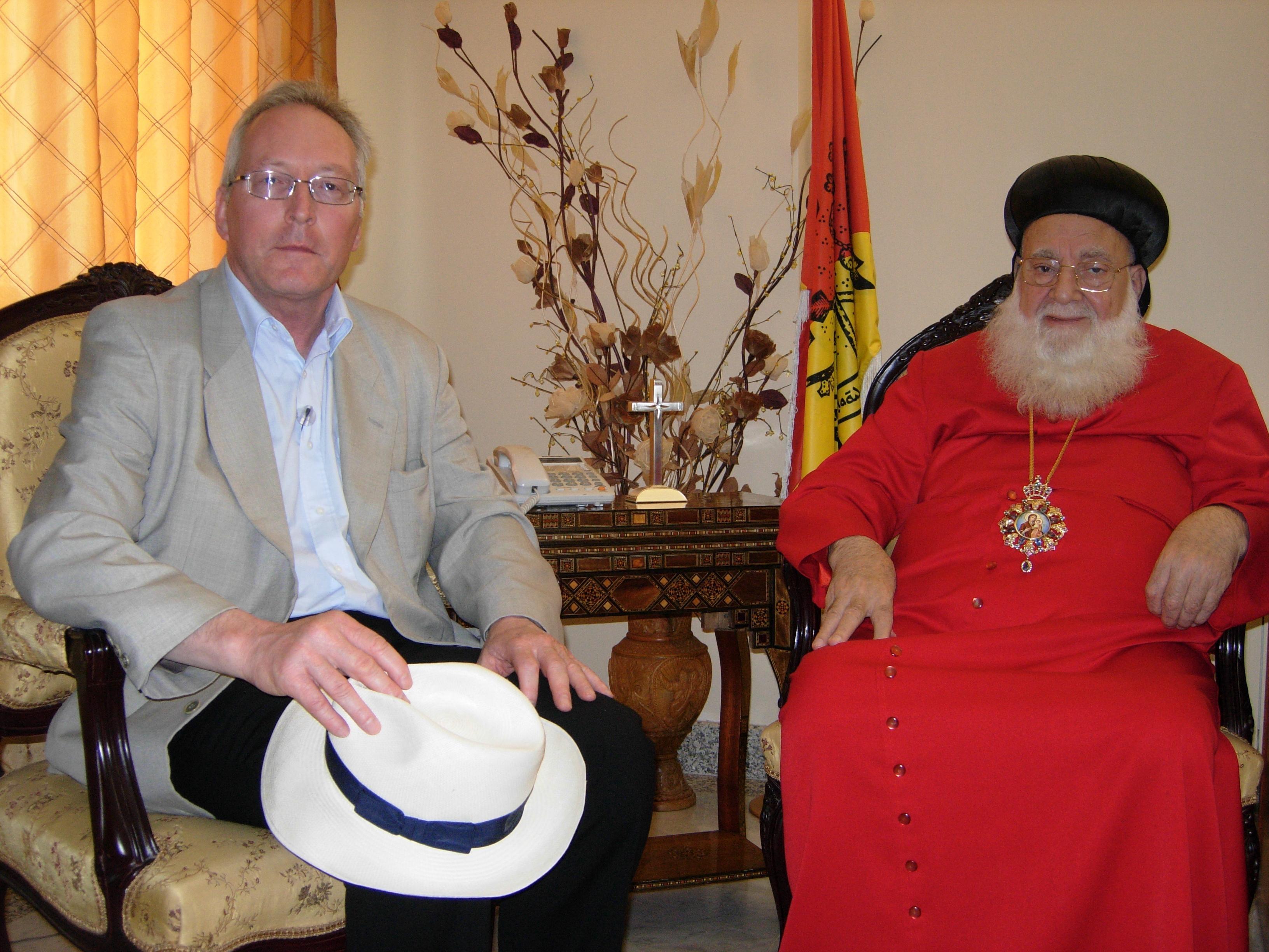 Diarmaid and head of Syriac Orthodox church