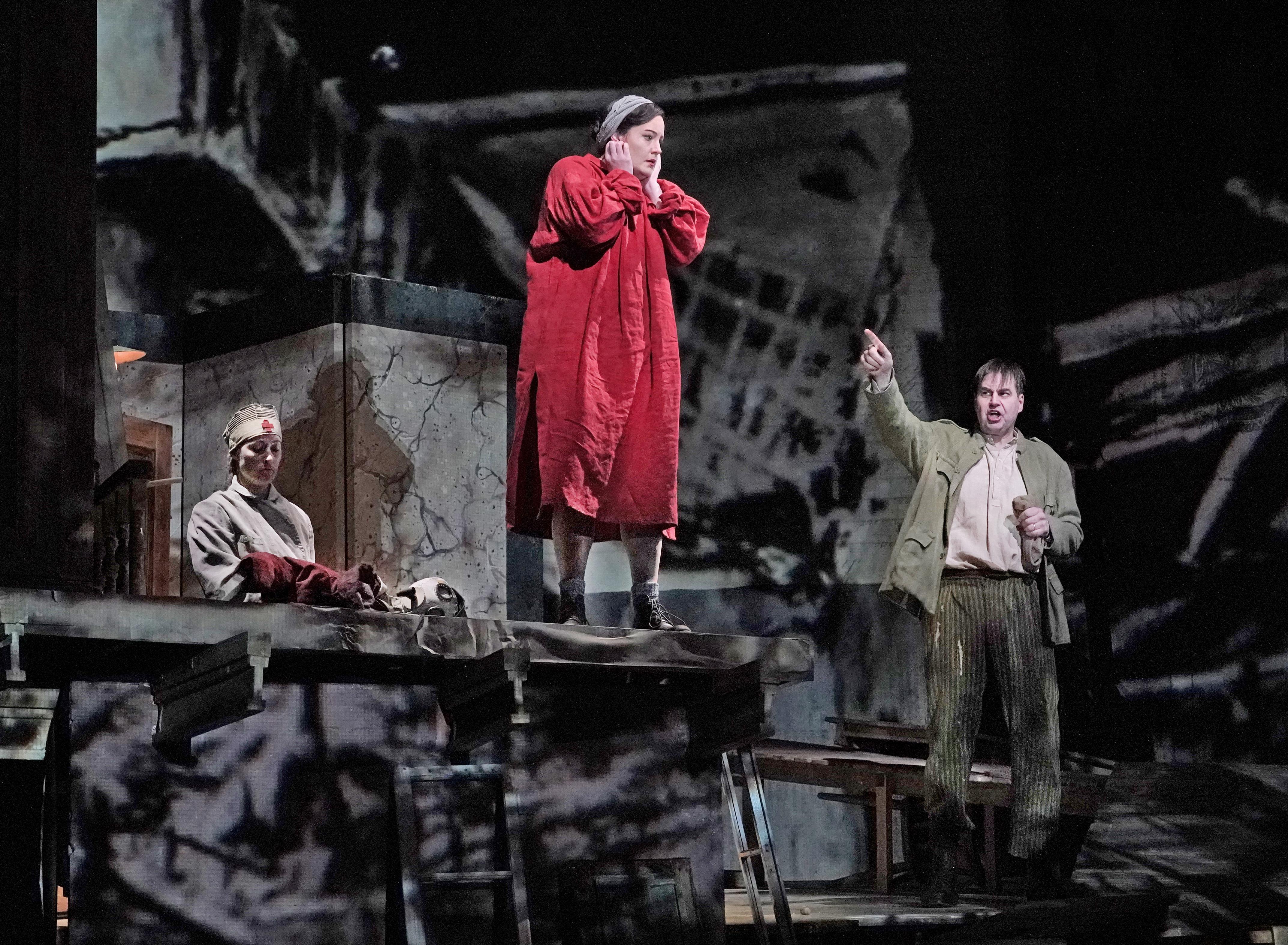 An image from the production, "Wozzeck"