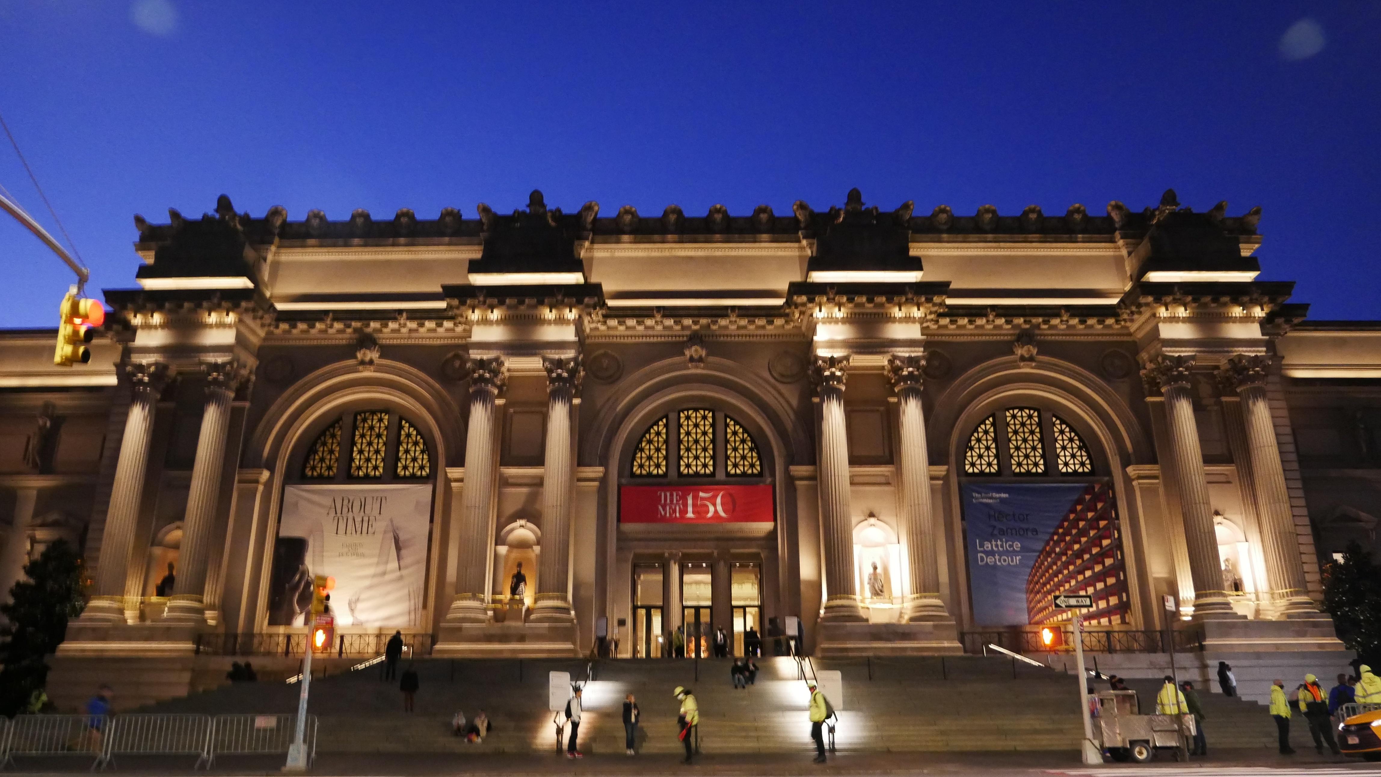 The Met's facade