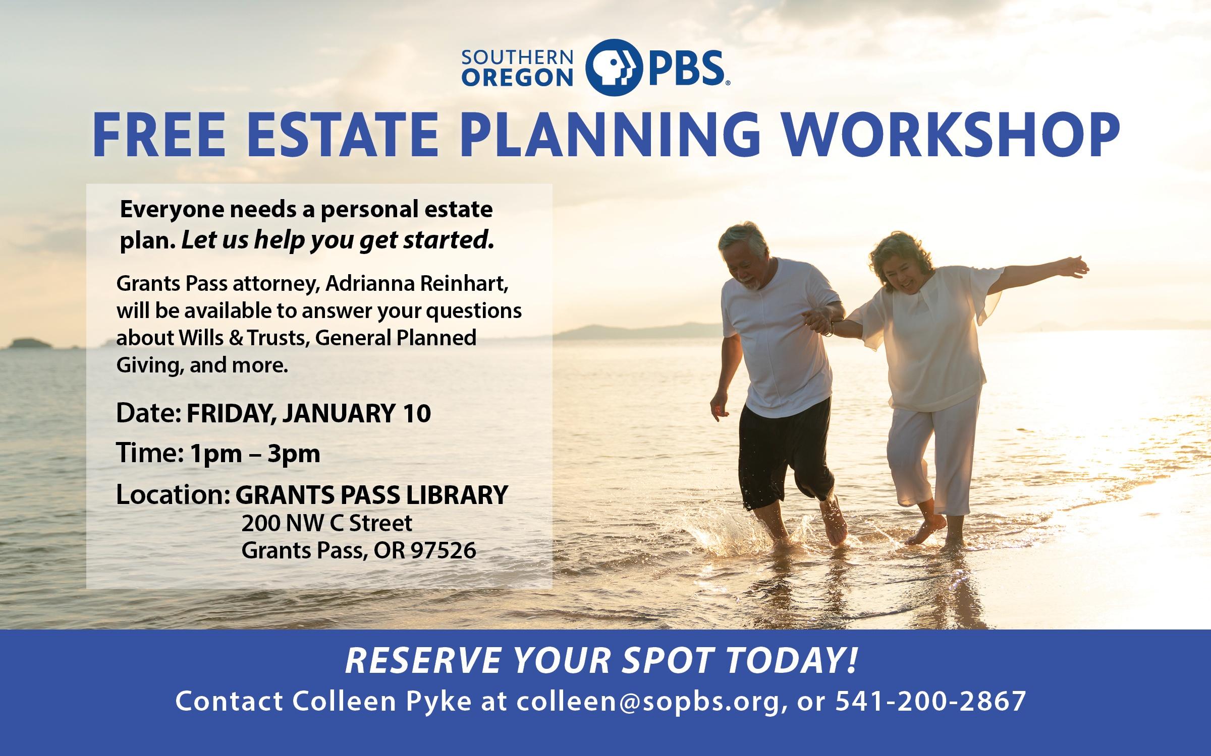 Free Estate Planning Workshop