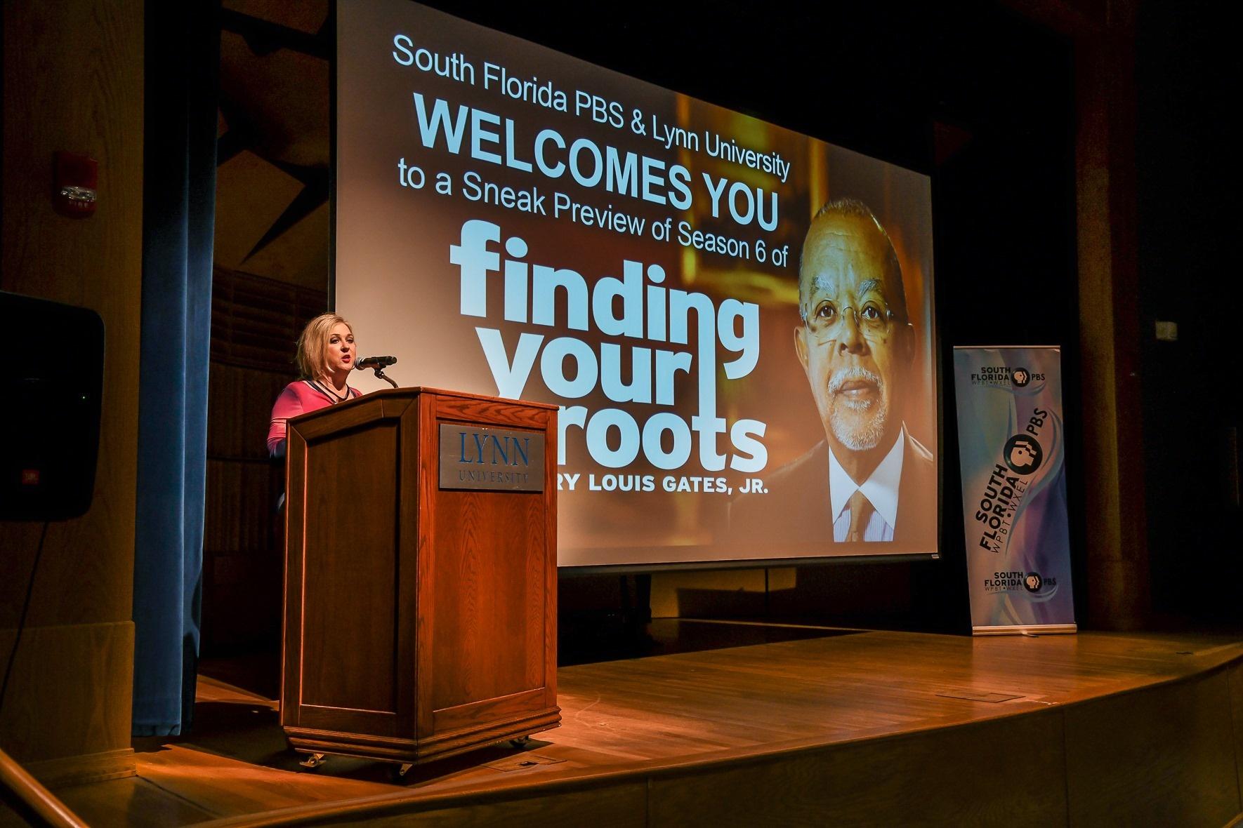 Finding Your Roots Screening at Lynn University