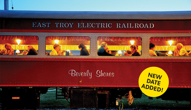 East Troy Lunch Train - New Date July 31 at 10:30AM 