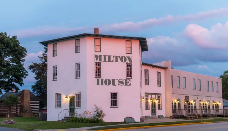 The Milton House and Underground Railroad, The Lincoln-Tallman House, and The Rotary Gardens