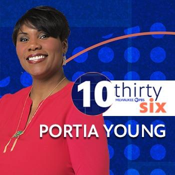Show Host Portia Young Graphic