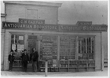 Photo of German Antiquarian Bookstore at 437 E. Water St.