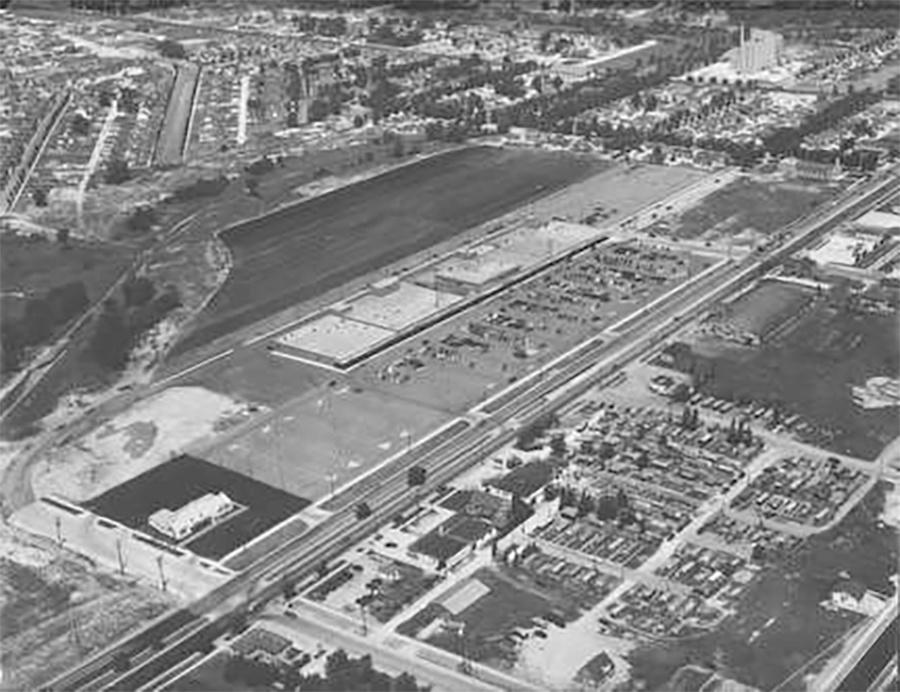 Photo of Aerial View of Southgate Shopping Center on 27th Street