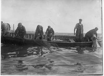 Photo of Jones Island Fishermen in Boat
