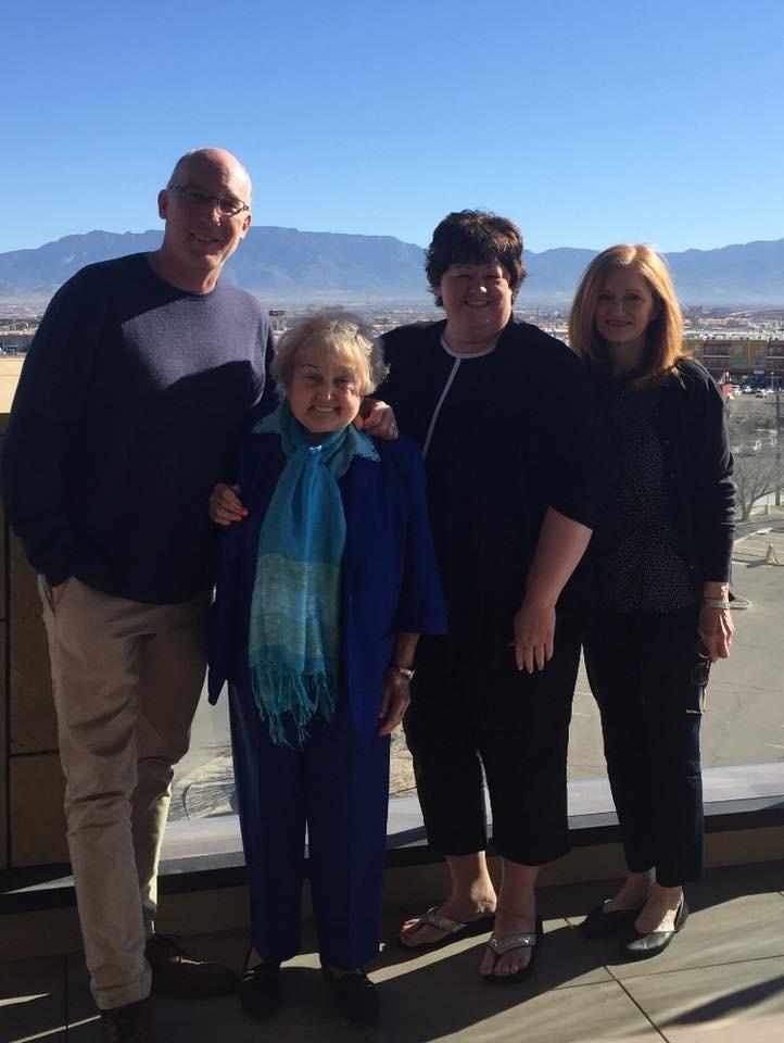 Ted Green, Eva Kor, Beth Nairn and Peggy Porter-Tierney