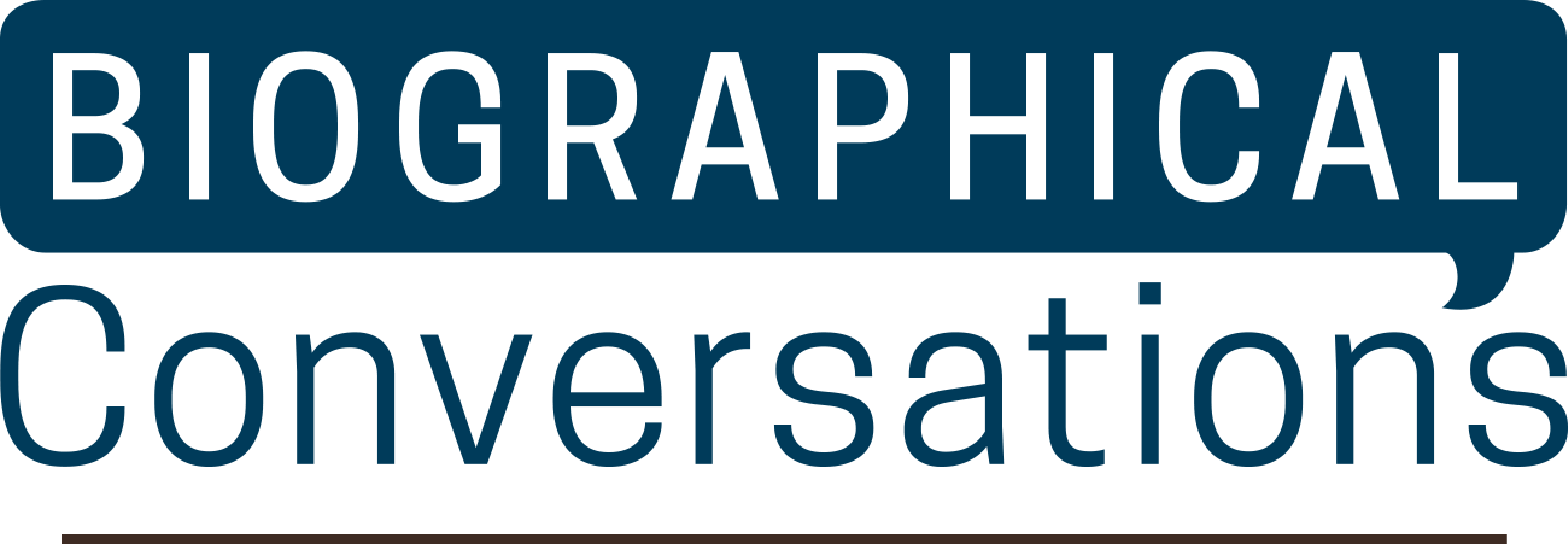 Biographical Conversation Logo