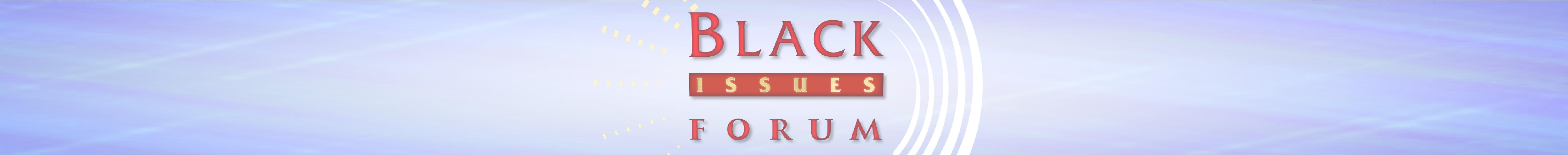Black Issues Forum Logo Banner