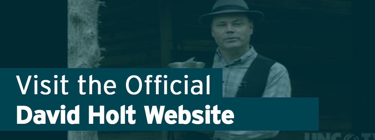 Visit the Official David Holt Website