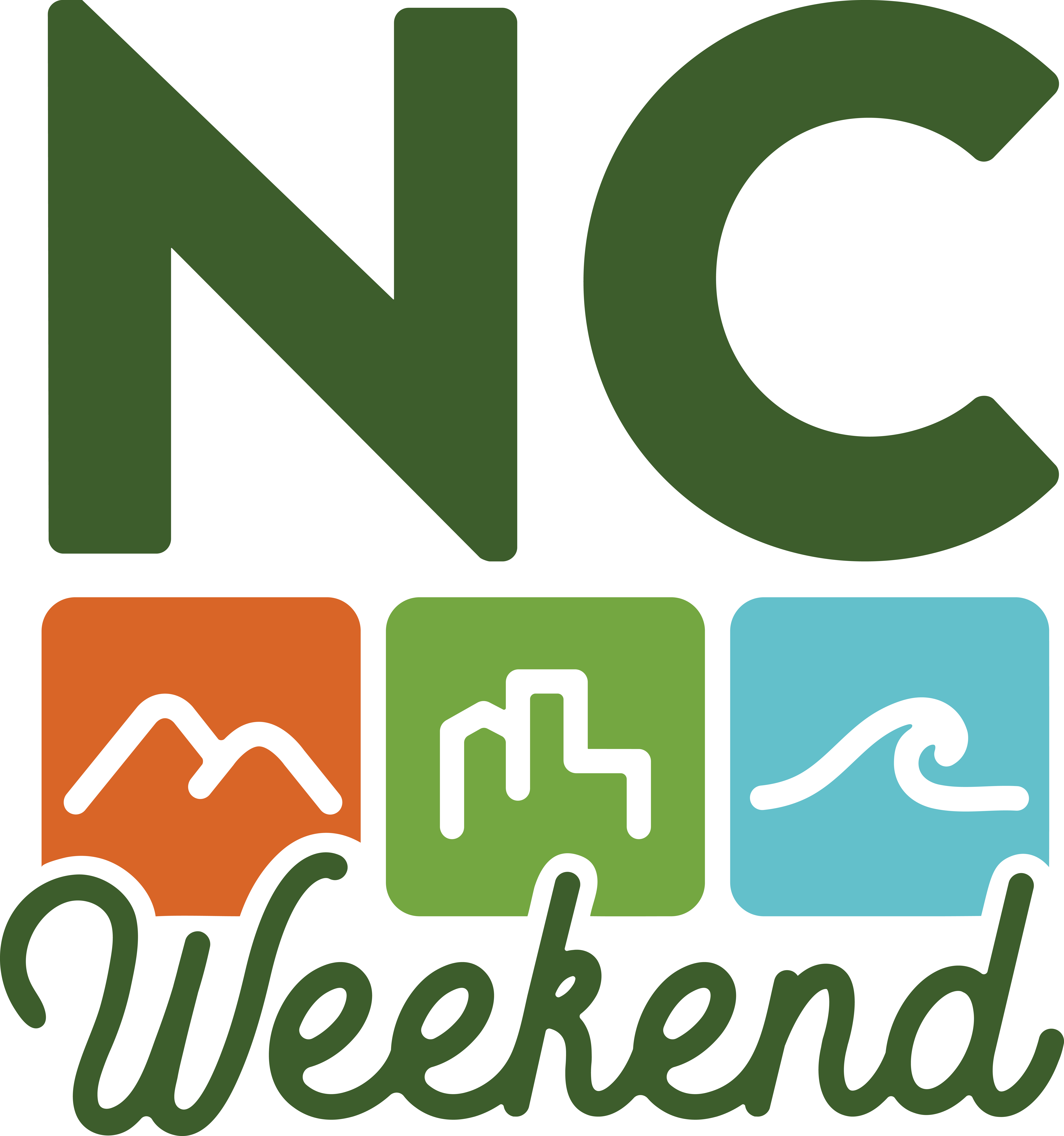NC Weekend logo in color