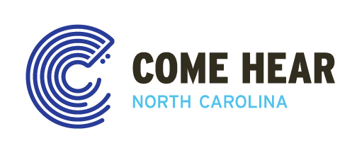 Come Hear North Carolina logo