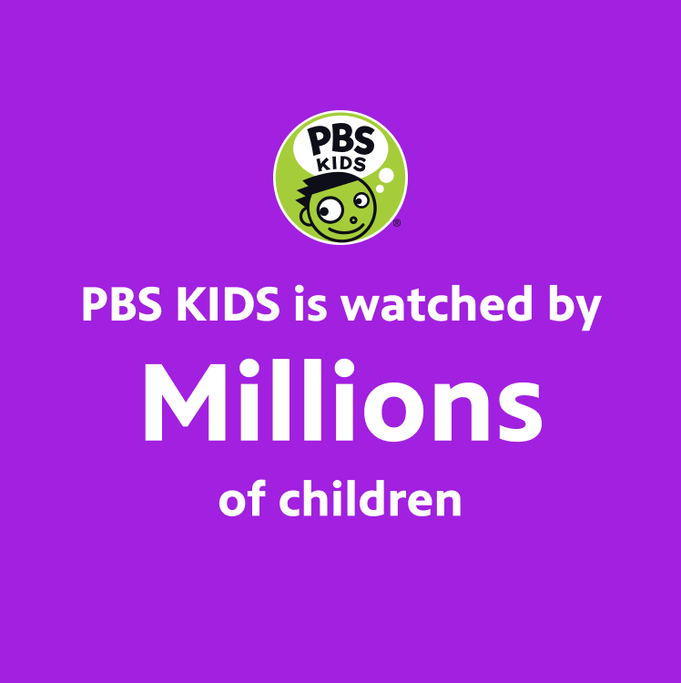 PBS KIDS is Watched by Millions of Children