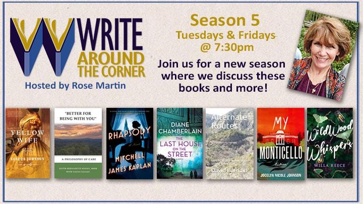 Write Around The Corner season 5 - Tuesdays & Fridays @ 7:30pm