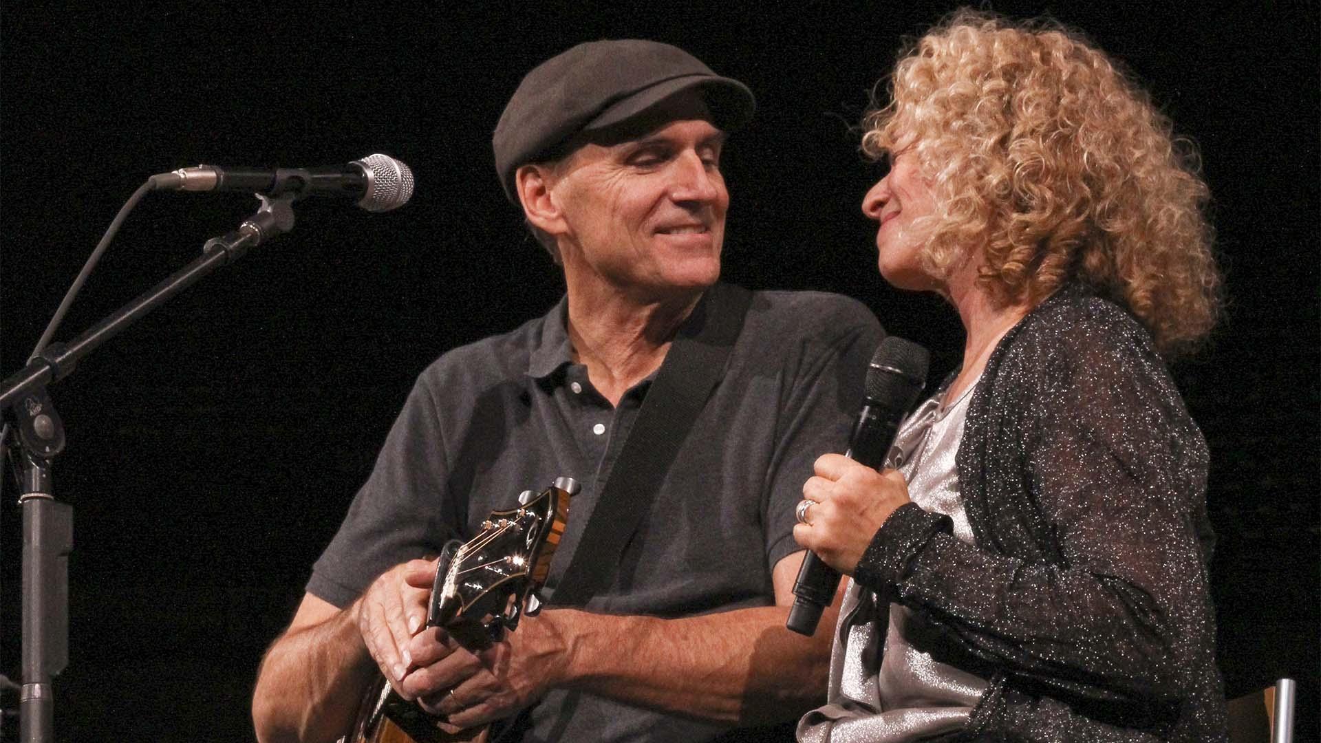 Carole King and James Taylor