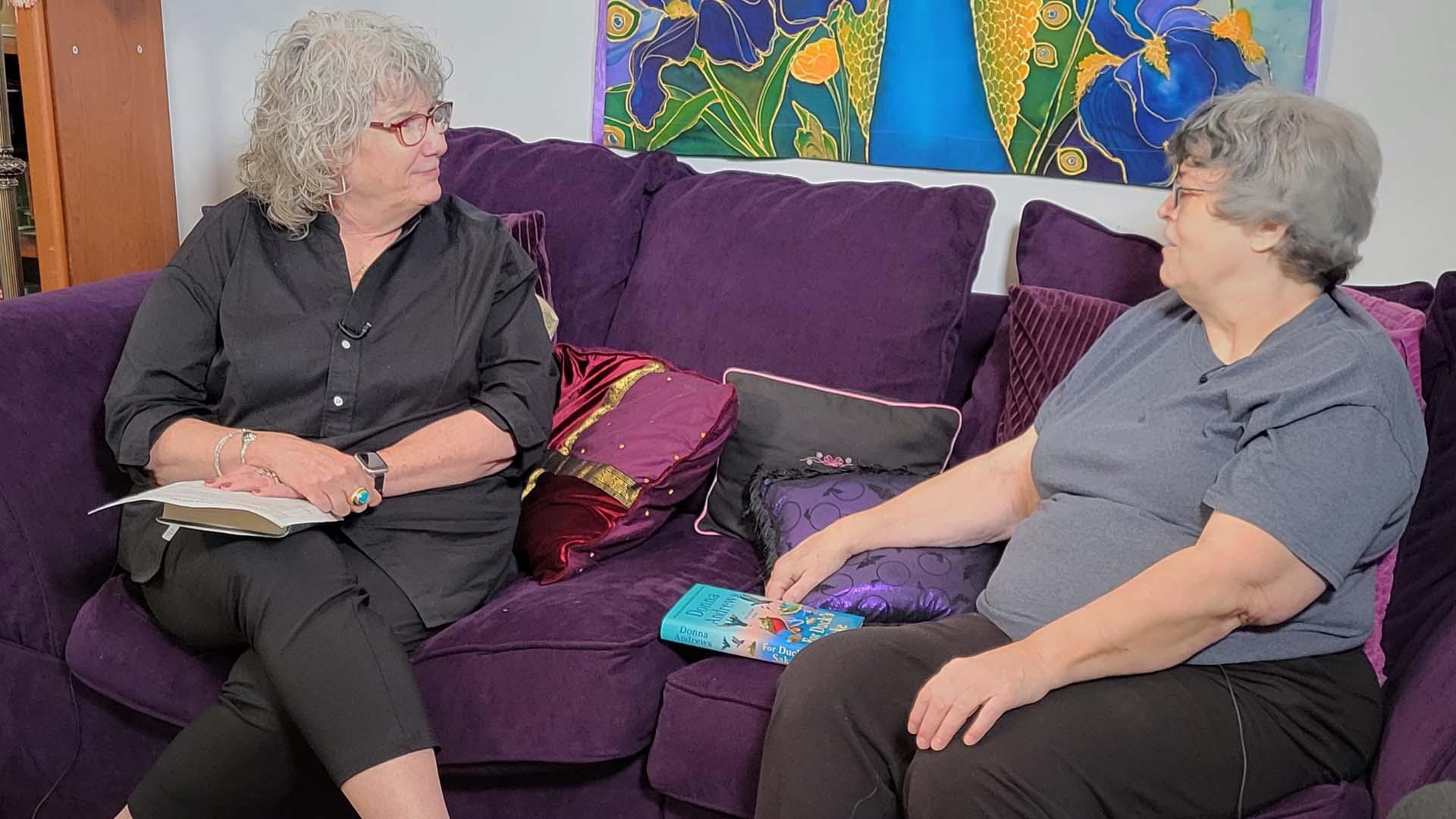 Rose Martin and Donna Andrews