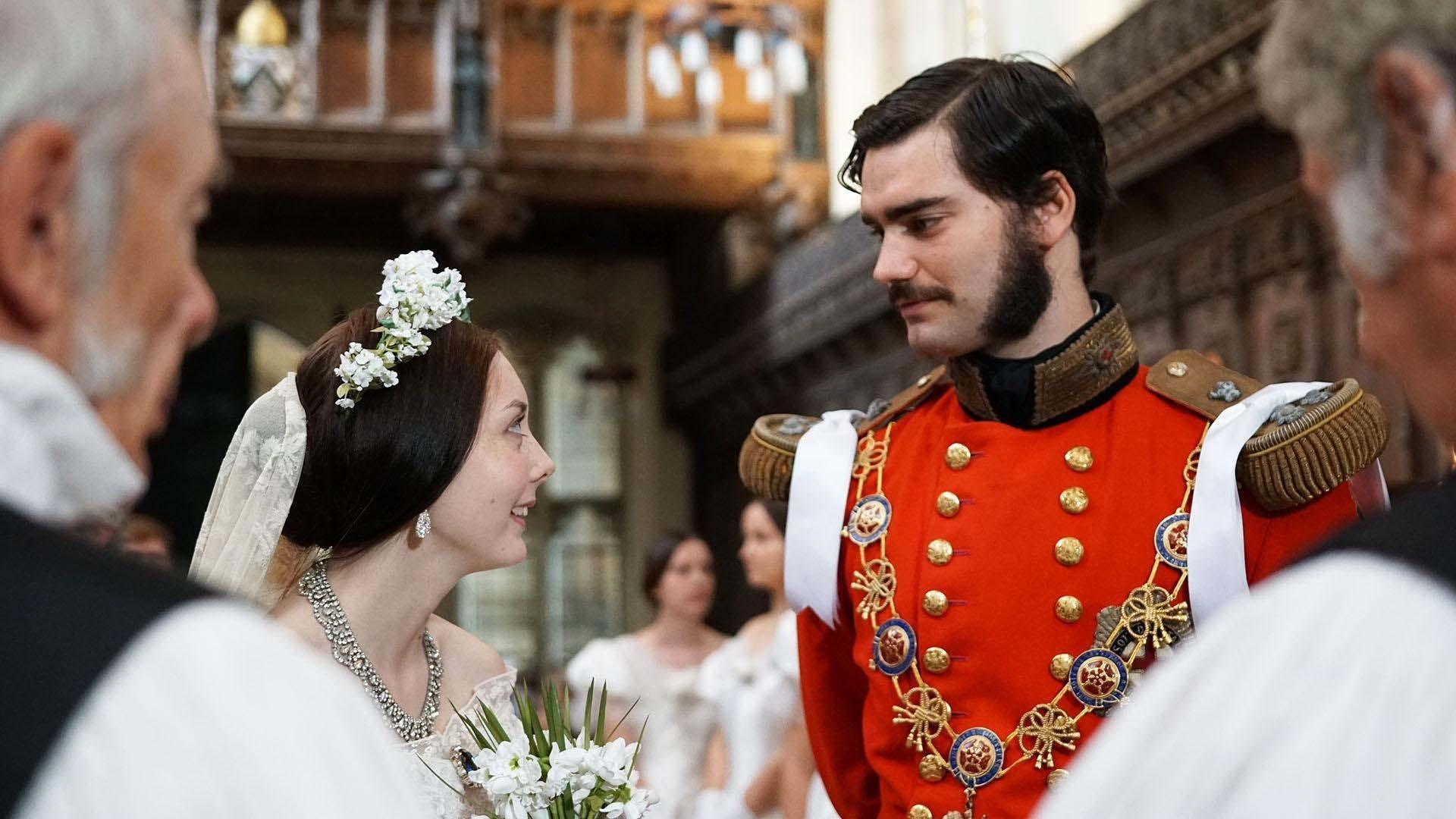scene from Victoria and Albert: The Wedding