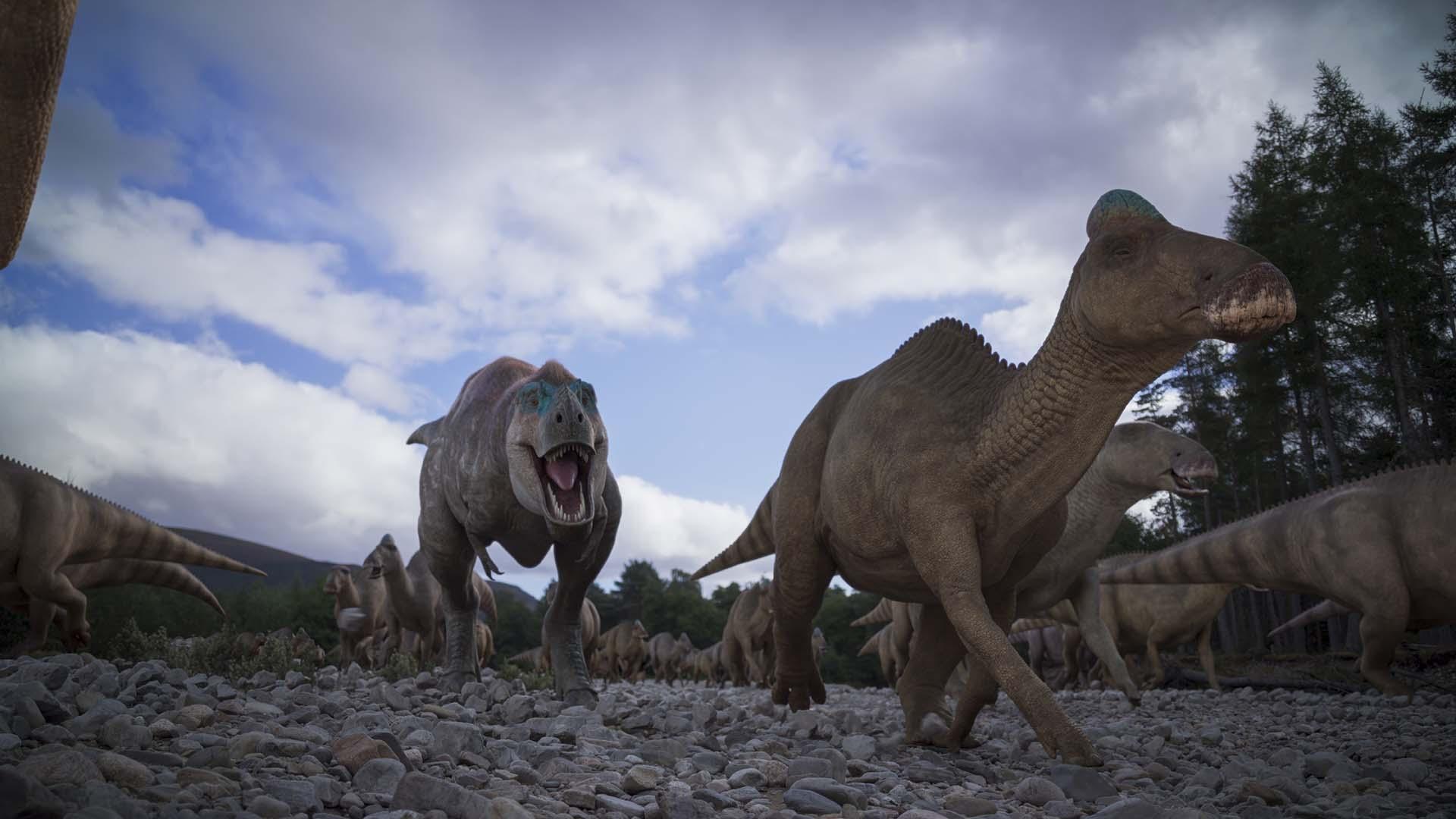 scene from Walking with Dinosaurs