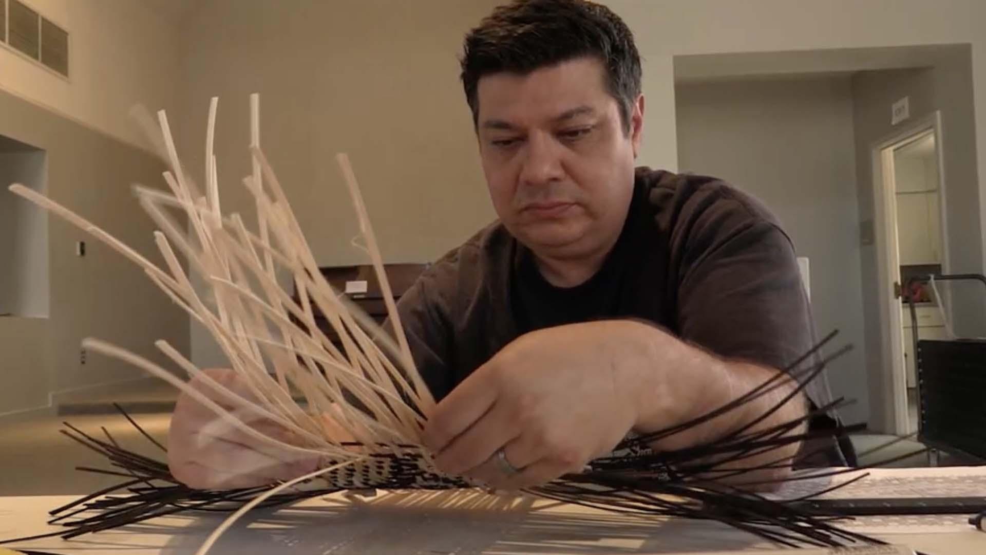 scene from Caddo Voices: A Basketry Revivial