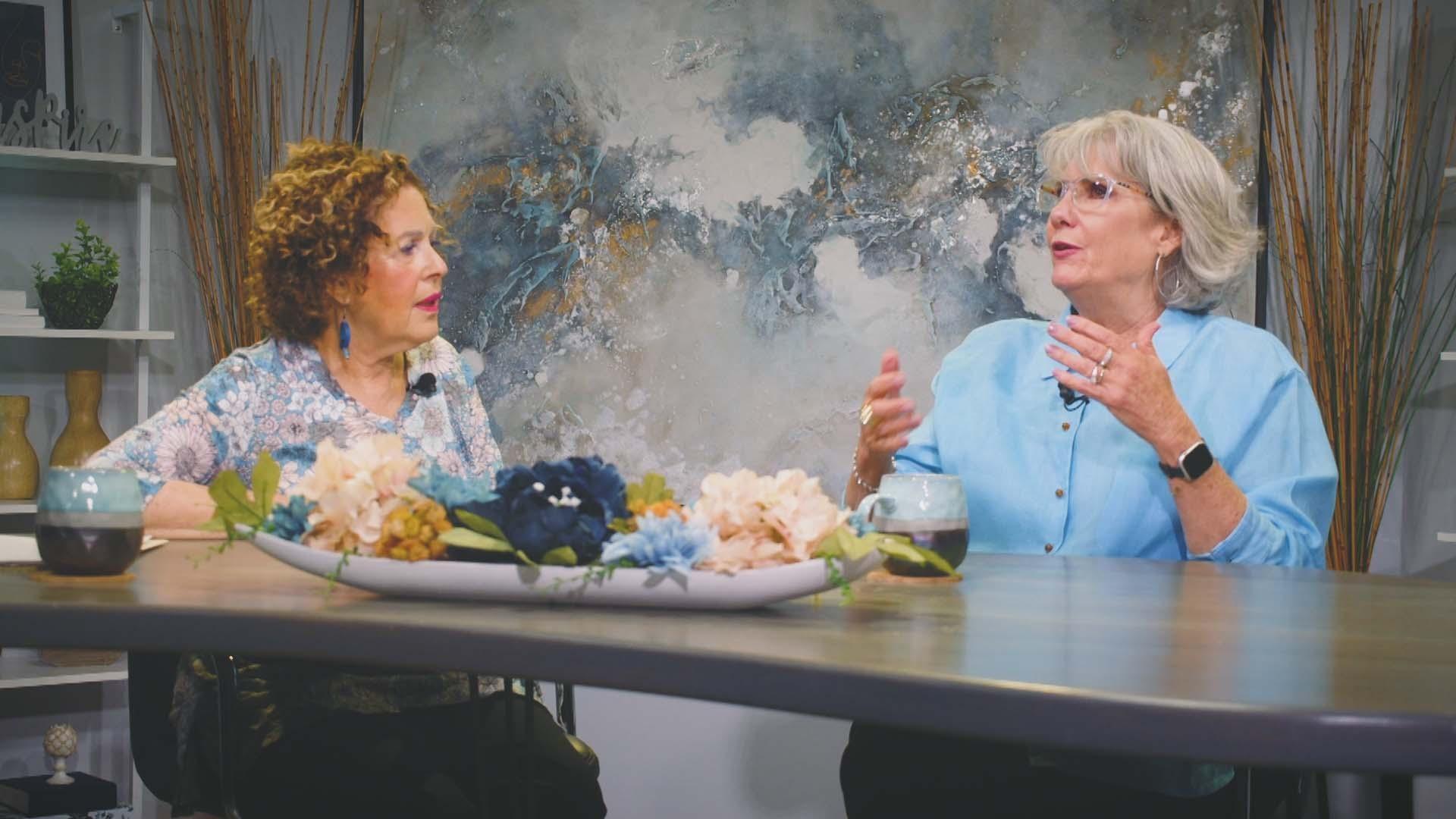 Susan Harf and Rose Martin