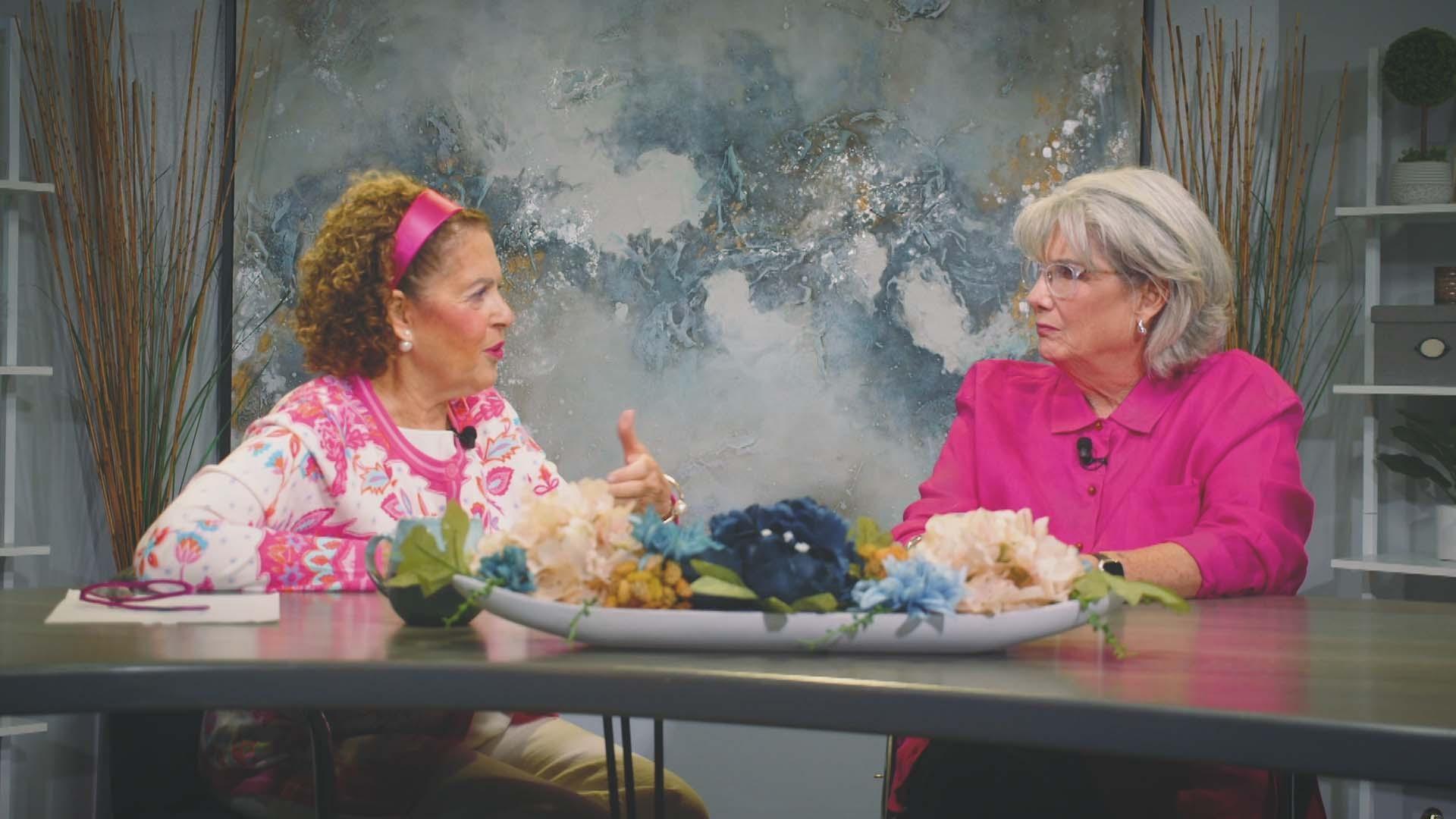 Susan Harf and Rose Martin