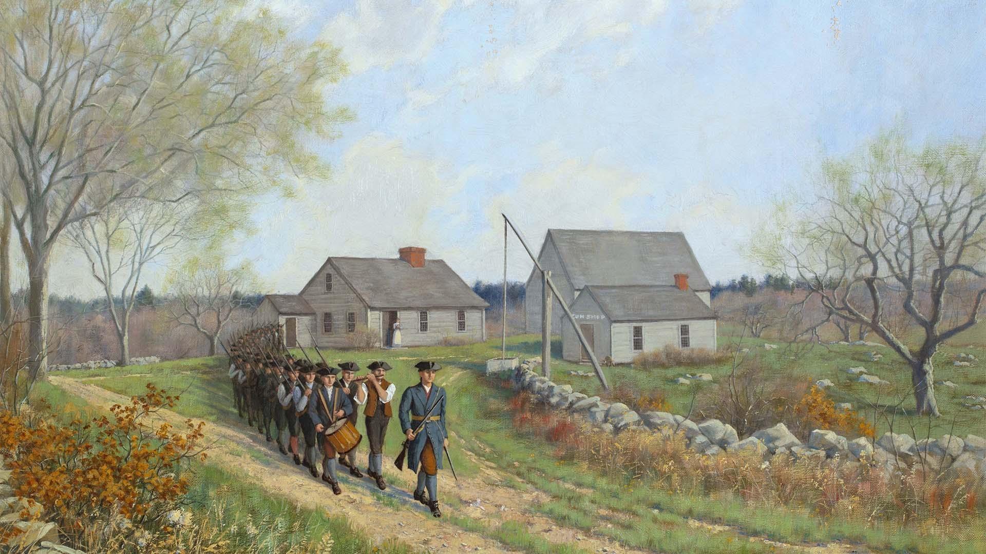scene from The American Revolution