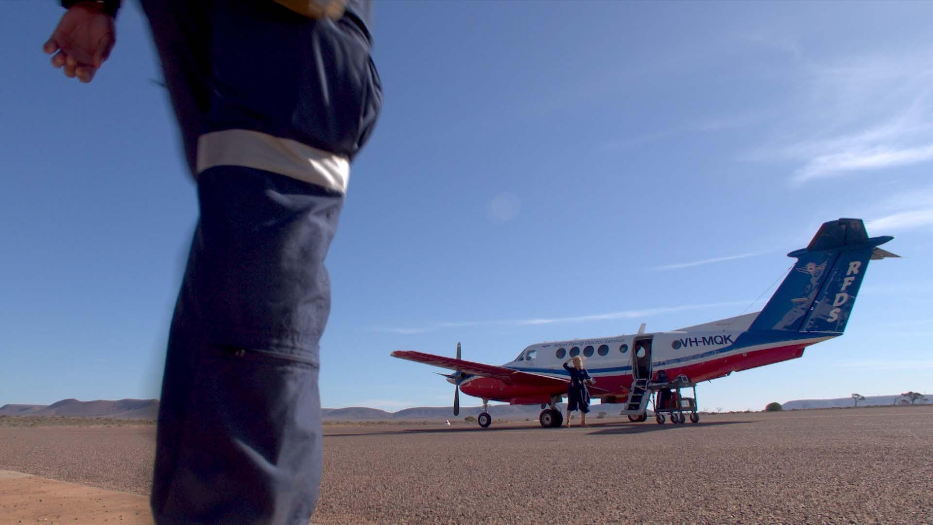 scene from RFDS
