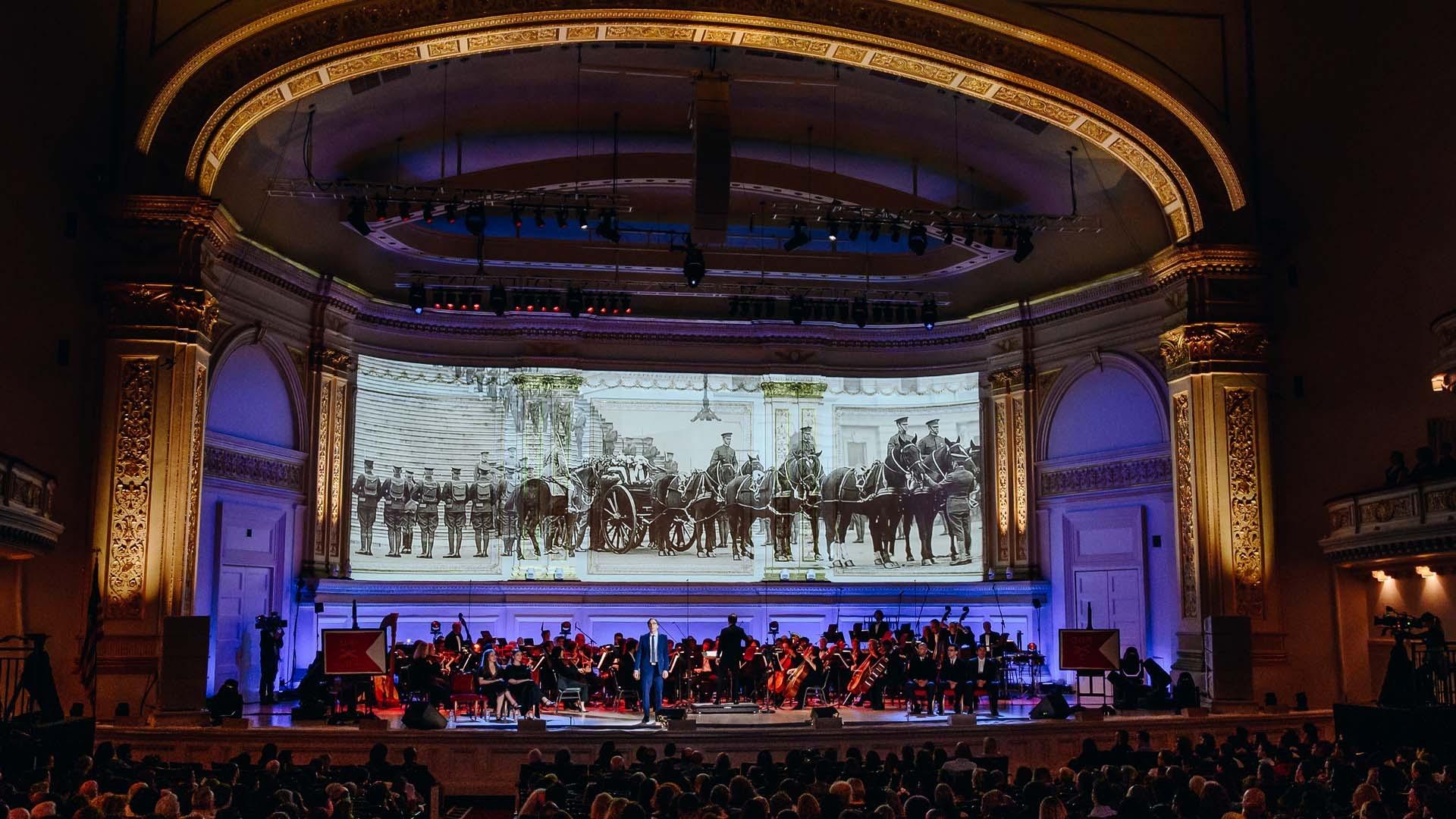 scene from American Heart in WWI