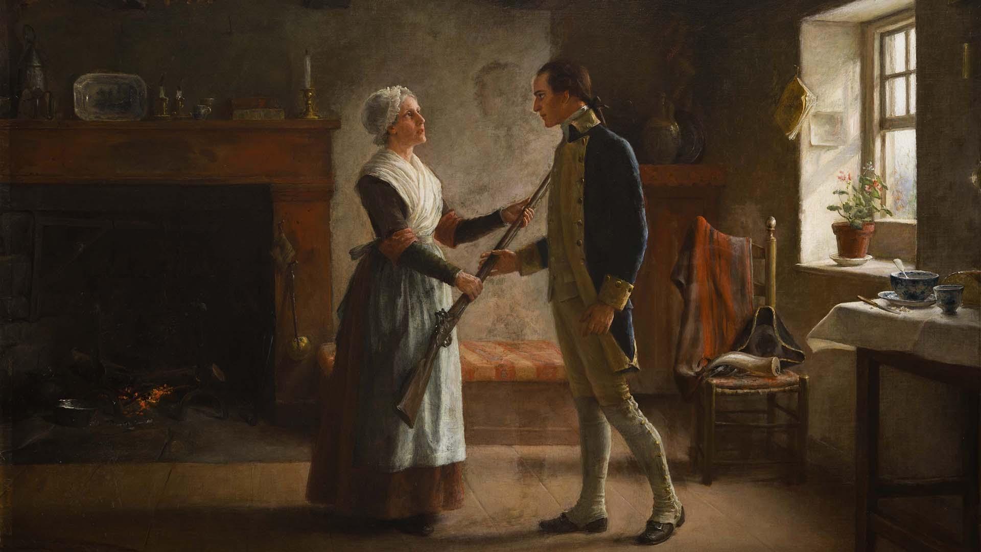 scene from The American Revolution